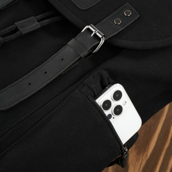 DUŻY MĘSKI PLECAK VINTAGE RETRO PAOLO PERUZZI T-19-BL