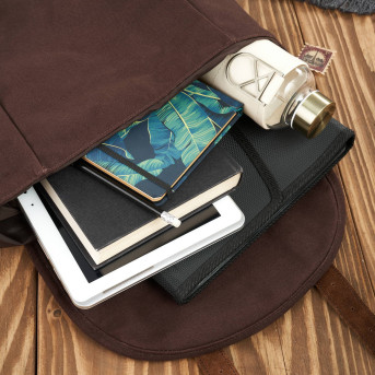 DUŻY BRĄZOWY MĘSKI PLECAK VINTAGE RETRO PAOLO PERUZZI T-19-BR