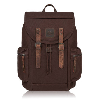 Duży plecak męski brązowy...