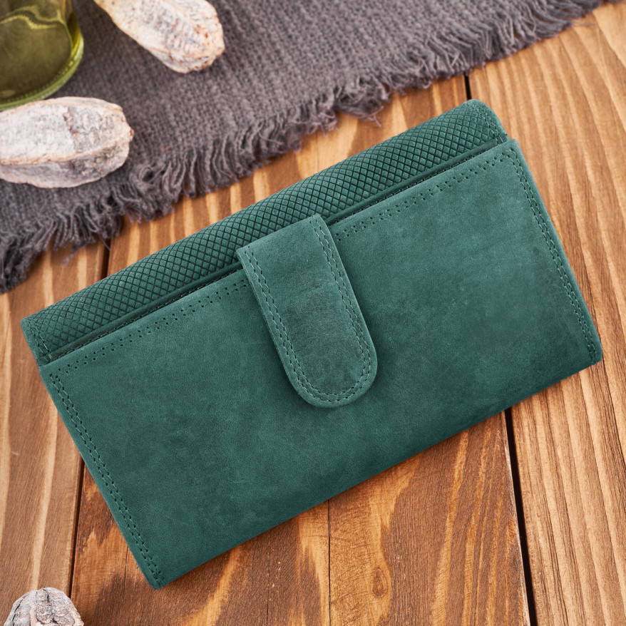 Portfel damski skórzany Paolo Peruzzi portfel damski duży T-113