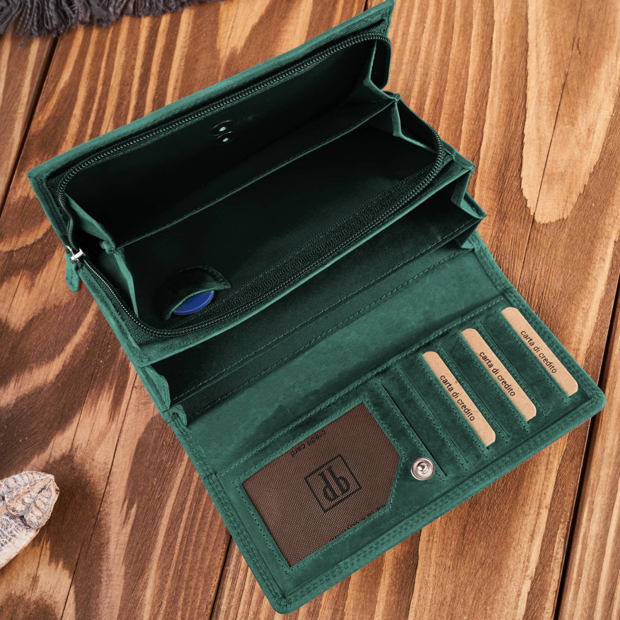 Portfel damski skórzany Paolo Peruzzi portfel damski duży T-113