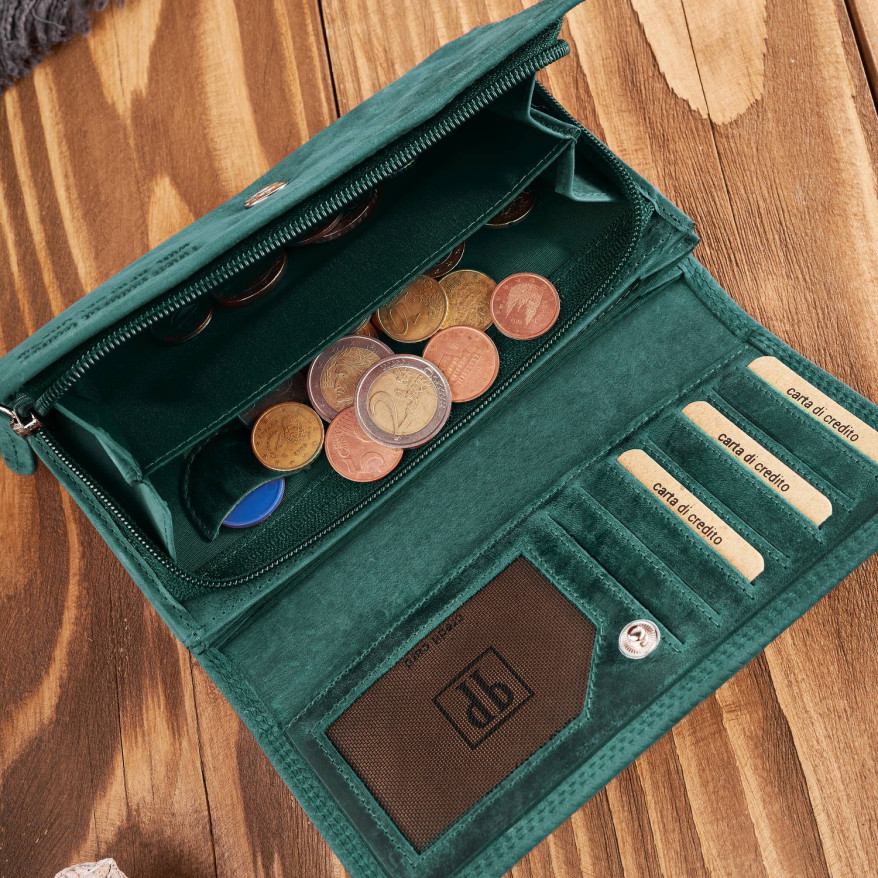 Portfel damski skórzany Paolo Peruzzi portfel damski duży T-113