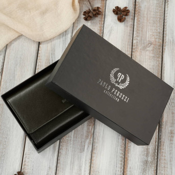 Klasyczny portfel damski skórzany Paolo Peruzzi portfel damski duży RFID AL-07