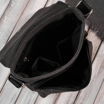 Portfel męski pionowy na zamek AY-06-BL i torba męska skórzana na ramię AY-01-BL zestaw upominkowy Paolo Peruzzi ZUP-138