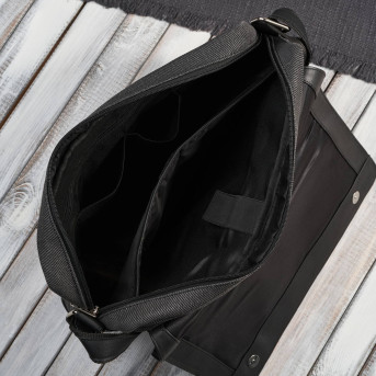 Portfel męski skórzany na zamek AY-07 i torba męska na ramię AY-02 zestaw upominkowy Paolo Peruzzi ZUP-139