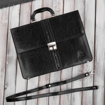 Aktówka męska skórzana Paolo Peruzzi do ręki i na ramię