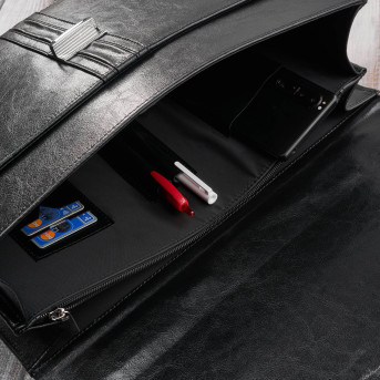 Aktówka męska skórzana Paolo Peruzzi do ręki i na ramię