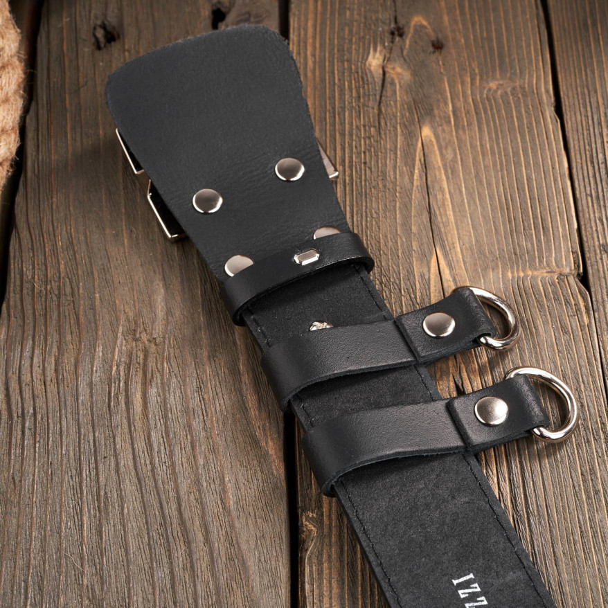 Wojskowy pasek męski skórzany wytrzymały Paolo Peruzzi PG-06-BL-110