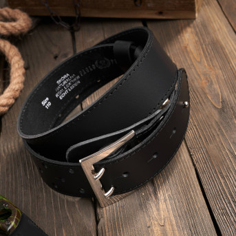 Wojskowy pasek męski skórzany wytrzymały Paolo Peruzzi PG-06-BL-120