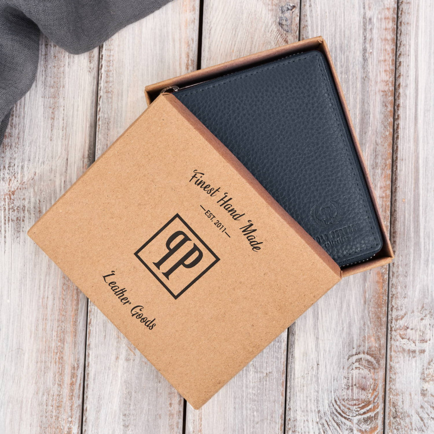 Portfel damski skórzana portmonetka na suwak RFID Paolo Peruzzi T-139-NV