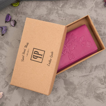 RÓŻOWY PORTFEL DAMSKI SKÓRZANY PAOLO PERUZZI T-45-PI