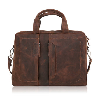 Skórzana torba męska na...