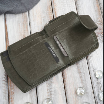 Portfel damski skórzany mała portmonetka RFID Paolo Peruzii AL-24-GB