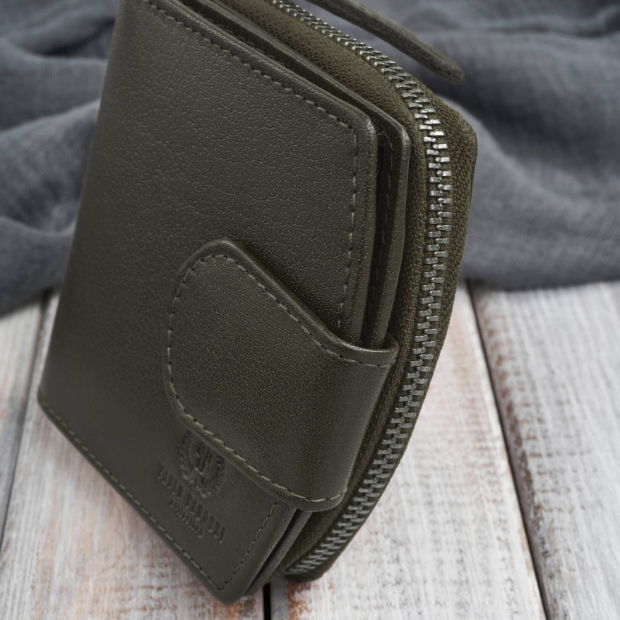 Portfel damski skórzany mała portmonetka RFID Paolo Peruzii AL-24-GB