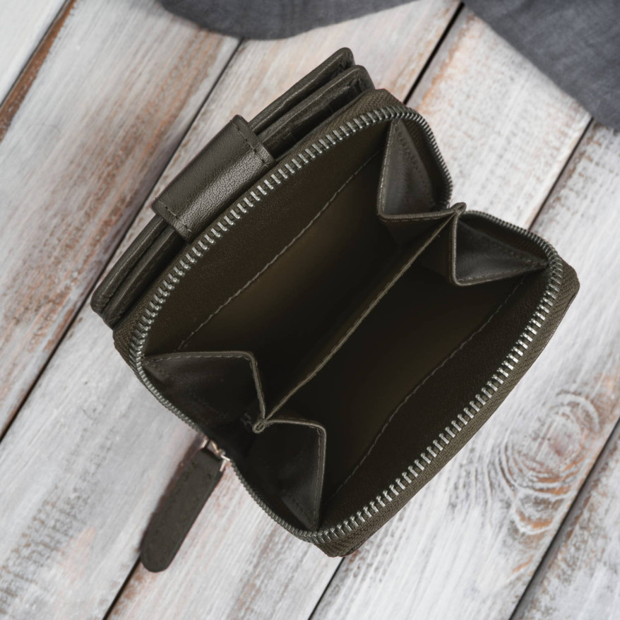 Portfel damski skórzany mała portmonetka RFID Paolo Peruzii AL-24-GB