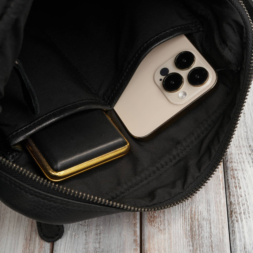 Listonoszka męska skórzana na ramię torba męska w kolorze czarnym Paolo Peruzzi AL-20-BL