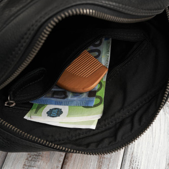 Listonoszka męska skórzana na ramię torba męska w kolorze czarnym Paolo Peruzzi AL-20-BL