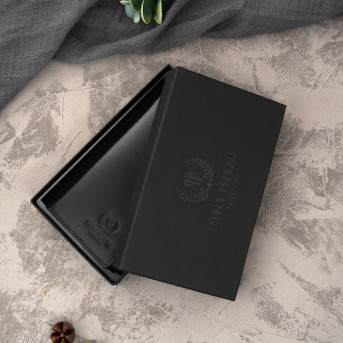 Portfel damski skórzany duży czarny z ochroną RFID T-140-BL