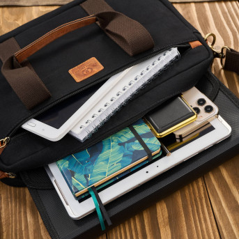 TORBA NA LAPTOPA Z UCHWYTEM NA WALIZKĘ PAOLO PERUZZI T-31-MC