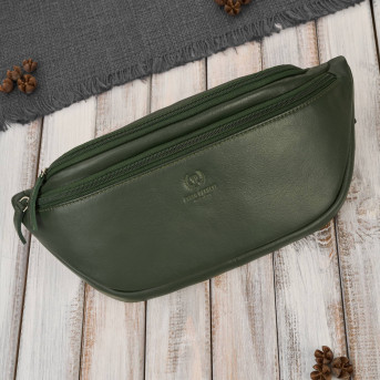 Saszetka nerka damska wielofunkcyjna duża klasyczna