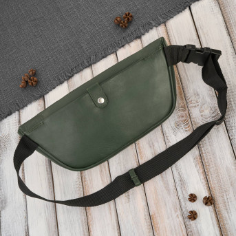 Saszetka nerka damska wielofunkcyjna duża klasyczna