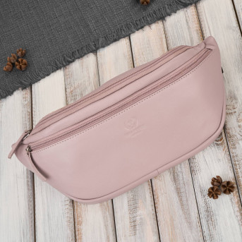 Saszetka nerka damska wielofunkcyjna duża klasyczna