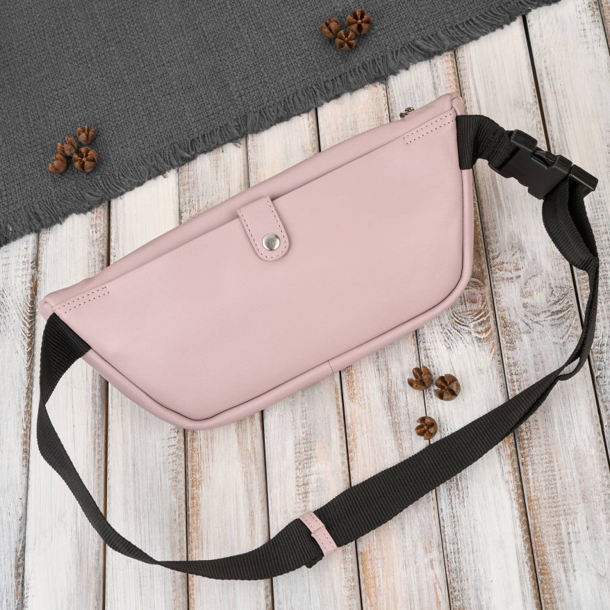 Saszetka nerka damska wielofunkcyjna duża klasyczna