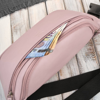 Saszetka nerka damska wielofunkcyjna duża klasyczna