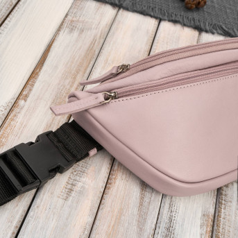 Saszetka nerka damska wielofunkcyjna duża klasyczna