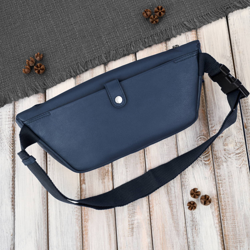 Saszetka nerka damska wielofunkcyjna duża klasyczna