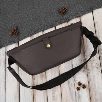 Saszetka nerka damska wielofunkcyjna duża klasyczna