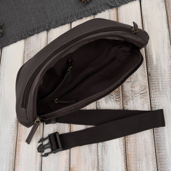 Saszetka nerka damska wielofunkcyjna duża klasyczna