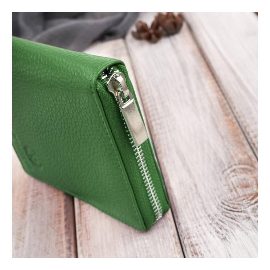 Zestaw prezentowy dla niej portfel damski czarny T-139 i skórzane etui na karty T-151 ZUP-143-GR