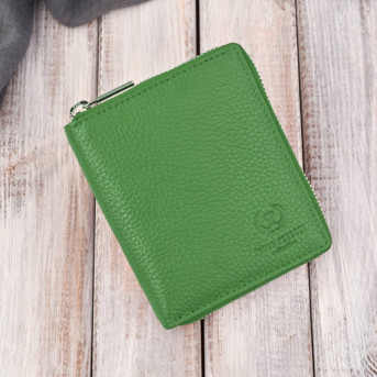 Zestaw prezentowy dla niej portfel damski czarny T-139 i skórzane etui na karty T-151 ZUP-143-GR