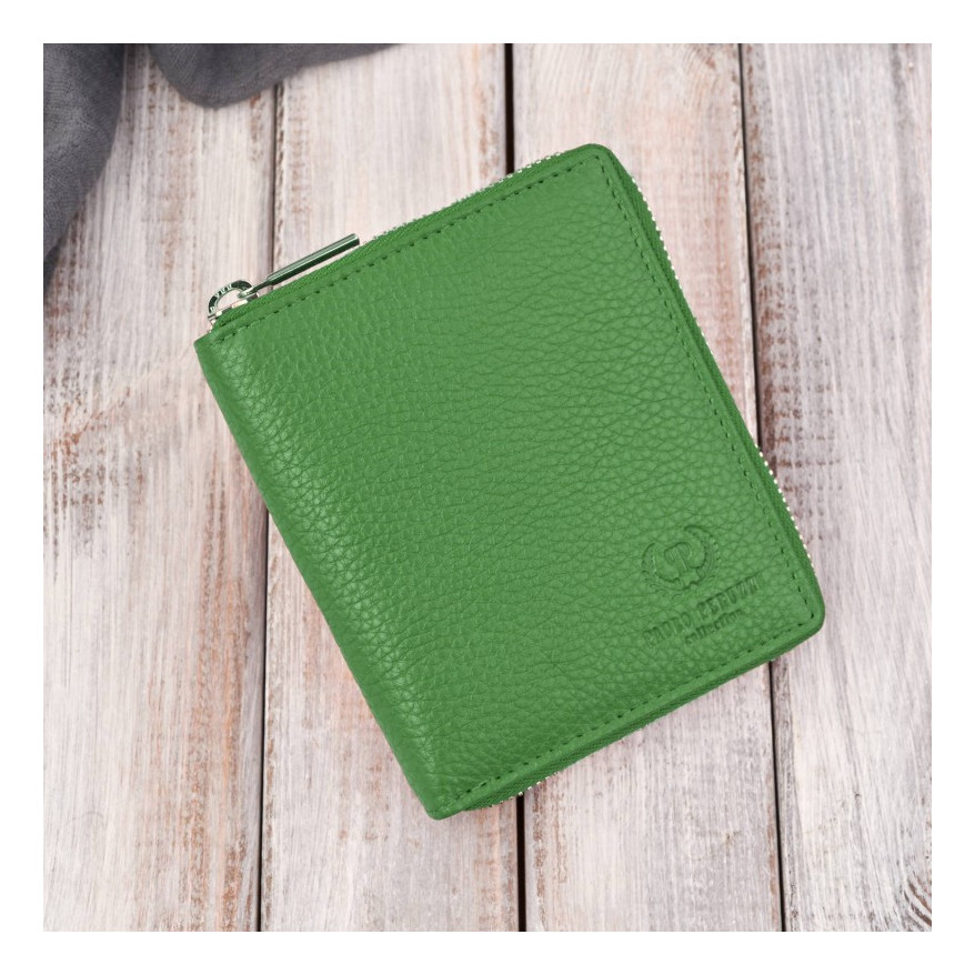 Zestaw prezentowy dla niej portfel damski czarny T-139 i skórzane etui na karty T-151 ZUP-143-GR