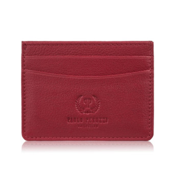 Zestaw prezentowy dla niej portfel damski czerwony T-139 i skórzane etui na karty T-151 ZUP-143-RD