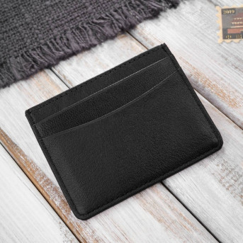 Zestaw prezentowy dla niej portfel damski w kwiaty T-45 i skórzane etui na karty T-151 ZUP-144-BL