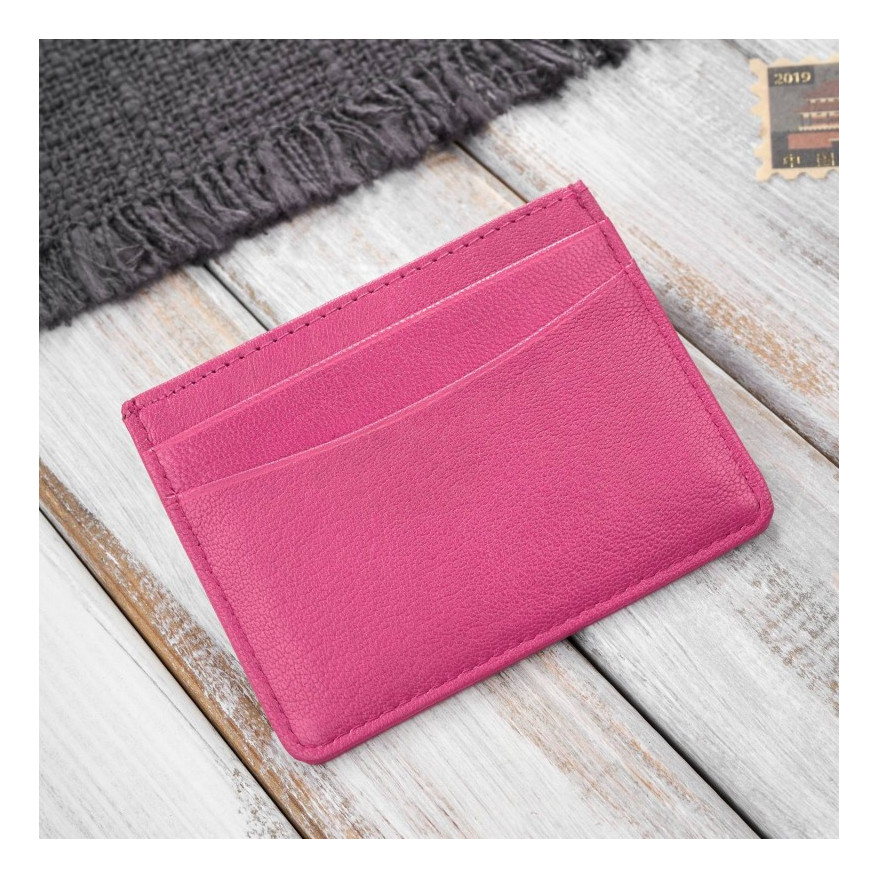 Zestaw prezentowy dla niej portfel damski w kwiaty T-45 i skórzane etui na karty T-151 ZUP-144-PI