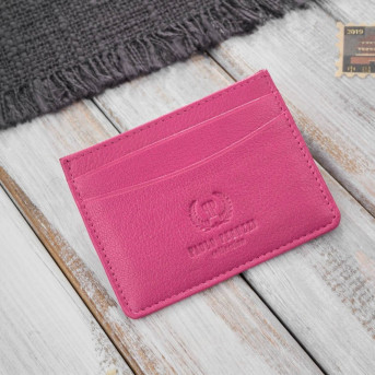 Zestaw prezentowy dla niej portfel damski w kwiaty T-45 i skórzane etui na karty T-151 ZUP-144-PI