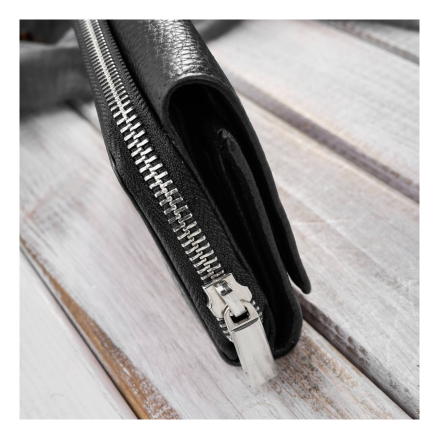 Zestaw prezentowy dla niej portfel damski skórzany T-138 i etui na karty T-151 ZUP-145-BL