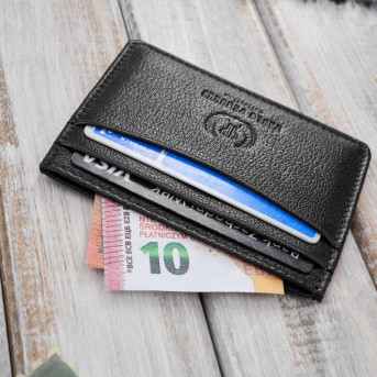 Zestaw prezentowy dla niej portfel damski skórzany T-138 i etui na karty T-151 ZUP-145-BL