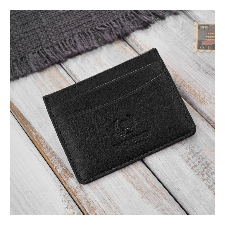 Zestaw prezentowy dla niej portfel damski skórzany T-138 i etui na karty T-151 ZUP-145-BL