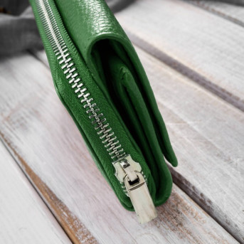 Zestaw prezentowy dla niej portfel damski skórzany T-138 i etui na karty T-151 ZUP-145-GR