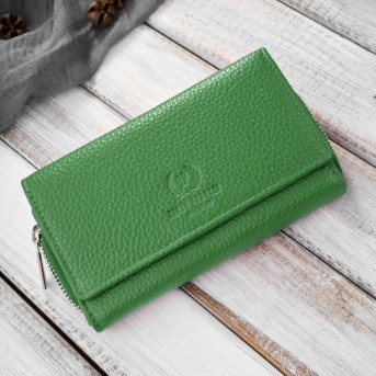 Zestaw prezentowy dla niej portfel damski skórzany T-138 i etui na karty T-151 ZUP-145-GR