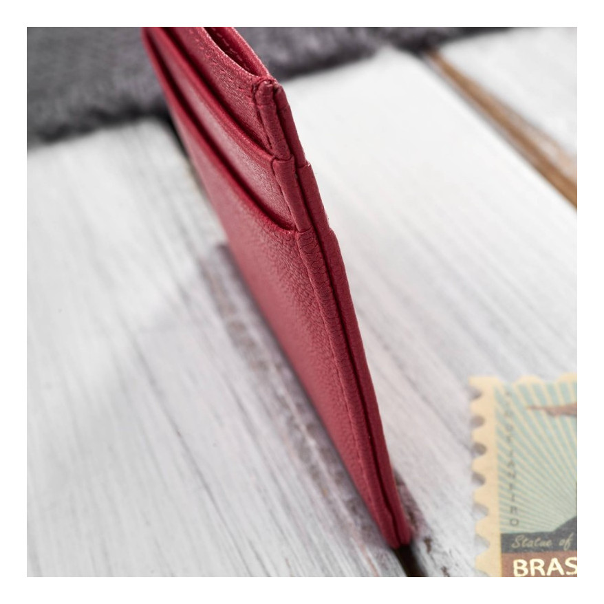 Zestaw prezentowy dla niej portfel damski skórzany T-138 i etui na karty T-151 ZUP-145-RD