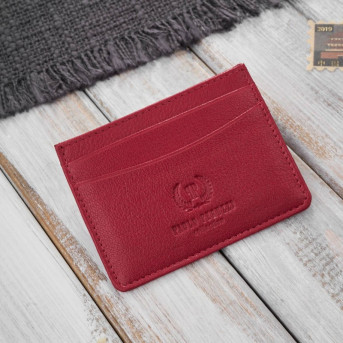 Zestaw prezentowy dla niej portfel damski skórzany T-138 i etui na karty T-151 ZUP-145-RD