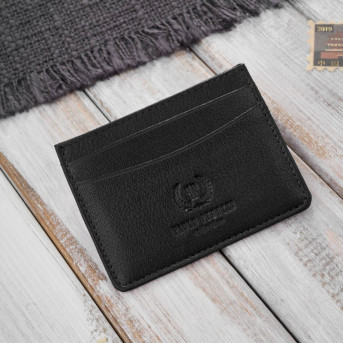 Zestaw prezentowy dla niego portfel męski skórzany T-67 i etui na karty T-151 ZUP-147-BL