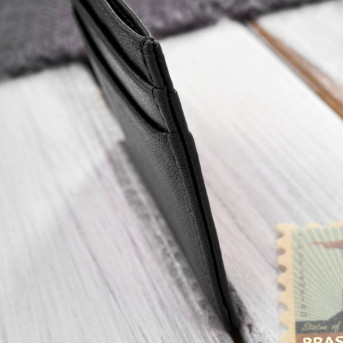 Zestaw prezentowy dla niego portfel męski skórzany T-67 i etui na karty T-151 ZUP-147-BL