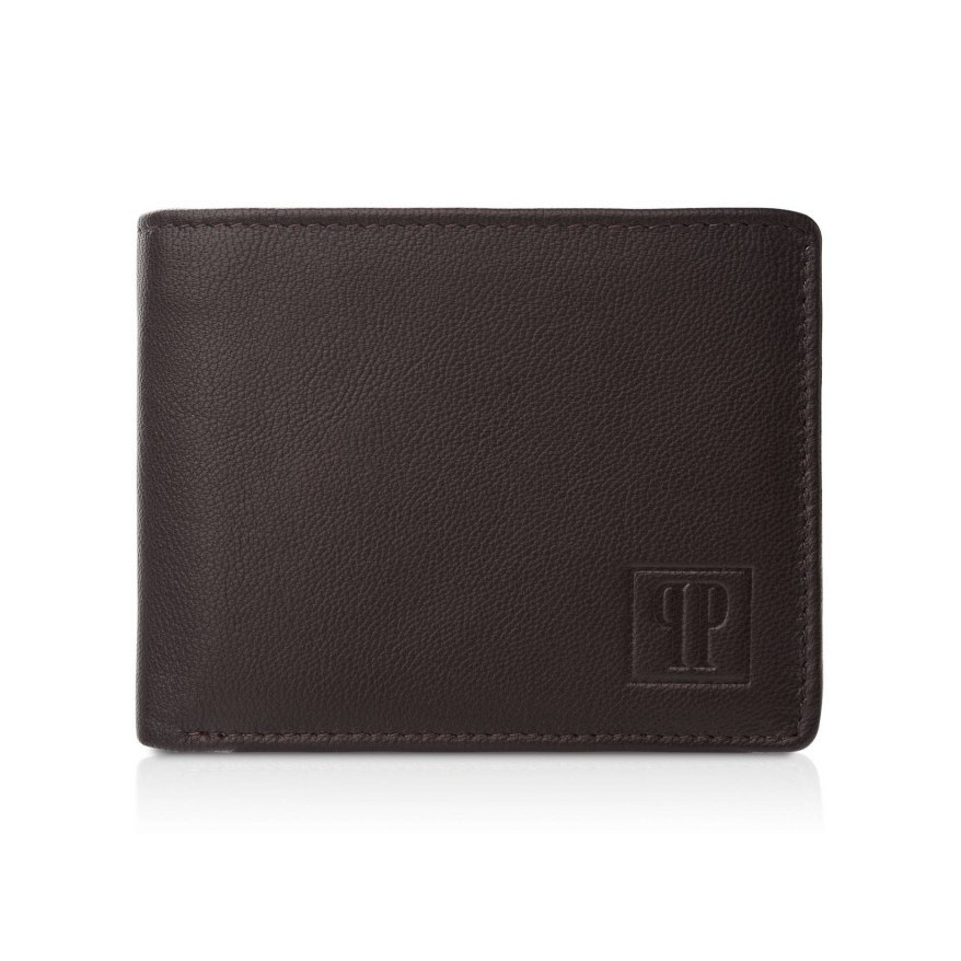 Zestaw prezentowy dla niego portfel męski skórzany T-67 i etui na karty T-151 ZUP-147-BR