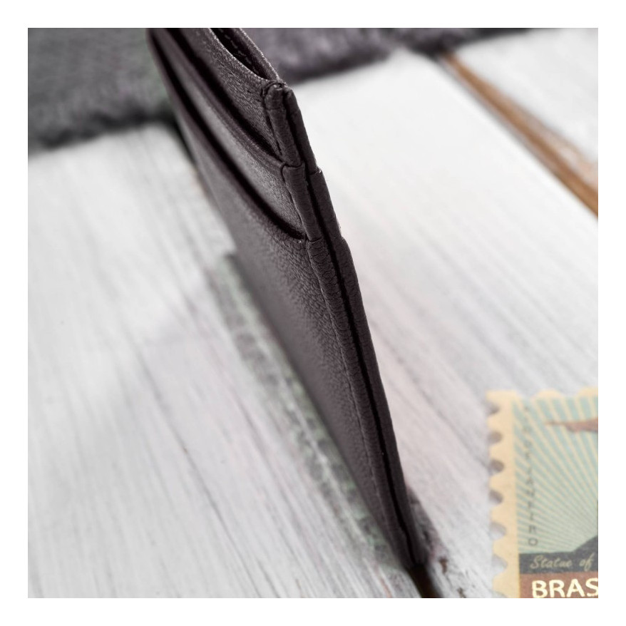 Zestaw prezentowy dla niego portfel męski skórzany T-67 i etui na karty T-151 ZUP-147-BR